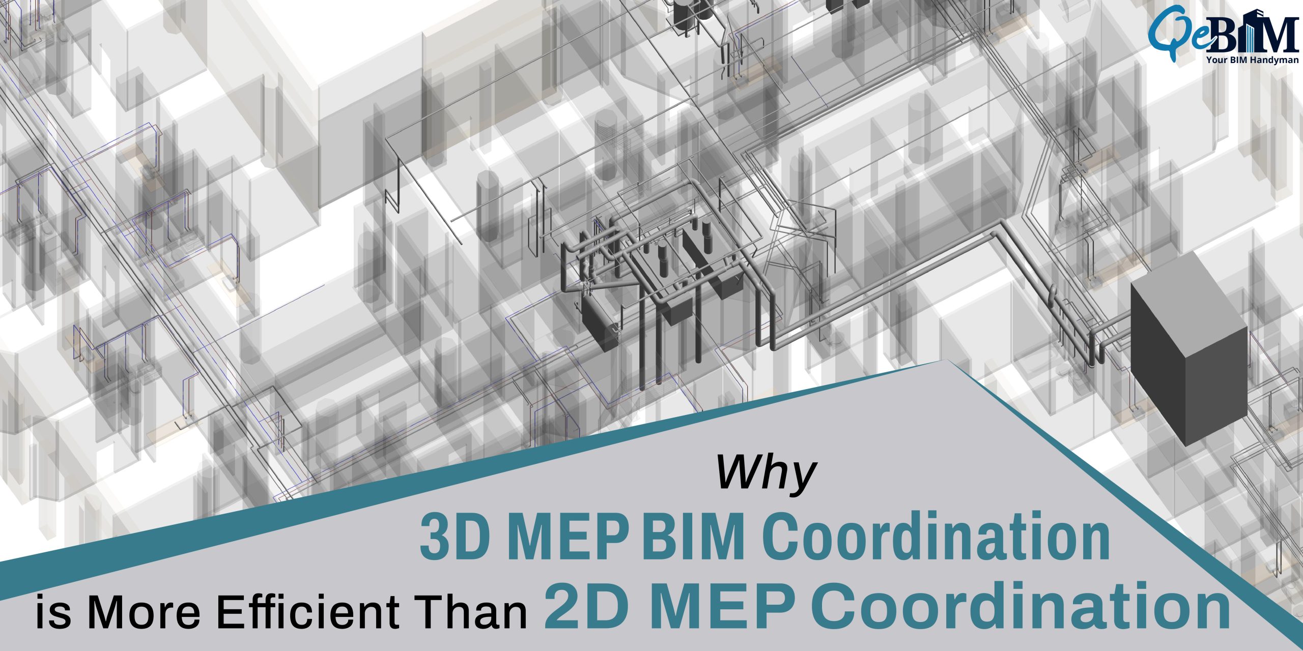 Why 3D MEP BIM Coordination is More Efficient and Cost-Effective Than 2D MEP Coordination