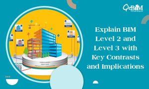 Explain BIM Level 2 and Level 3 with Key Contrasts and Implications
