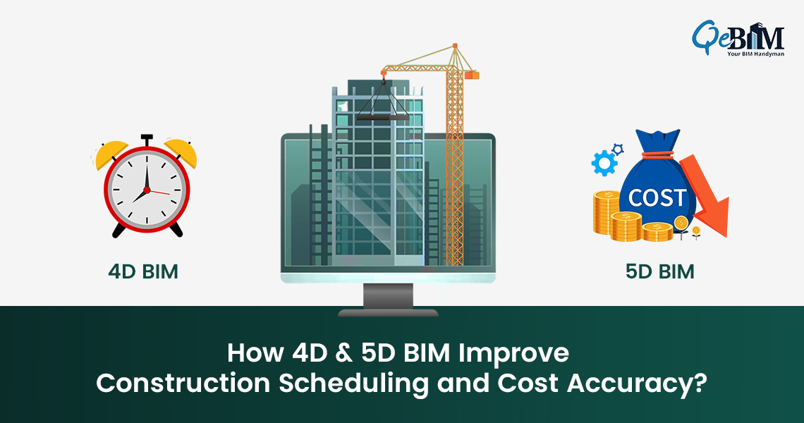 How 4D & 5D BIM Improve Construction Scheduling and Cost Accuracy?