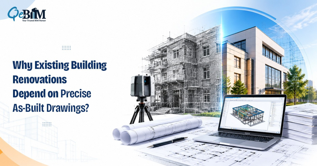 Why Existing Building Renovations Depend on Precise As-Built Drawings?